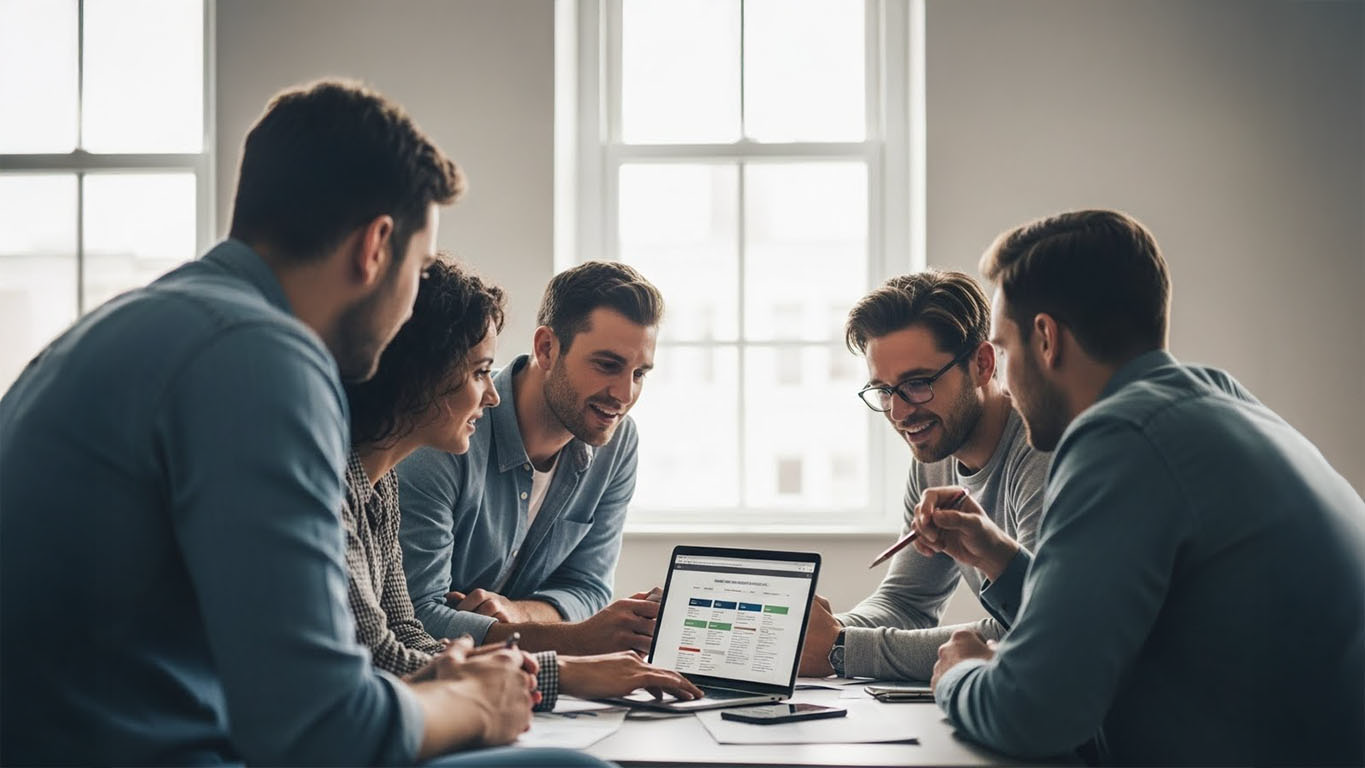 Digital strategy team optimizing customer experience and conversion touchpoints